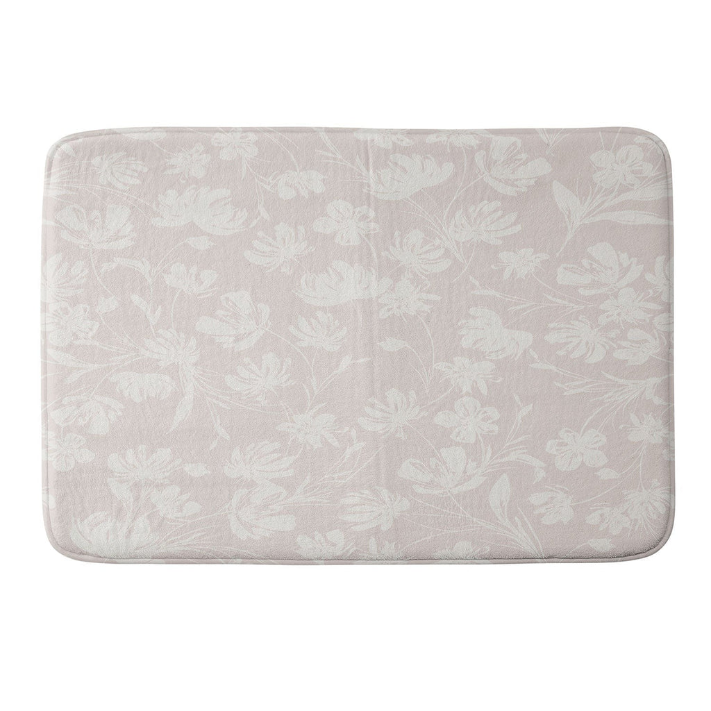 Gabriela Fuente Martine Neutral Memory Foam Bath Mat