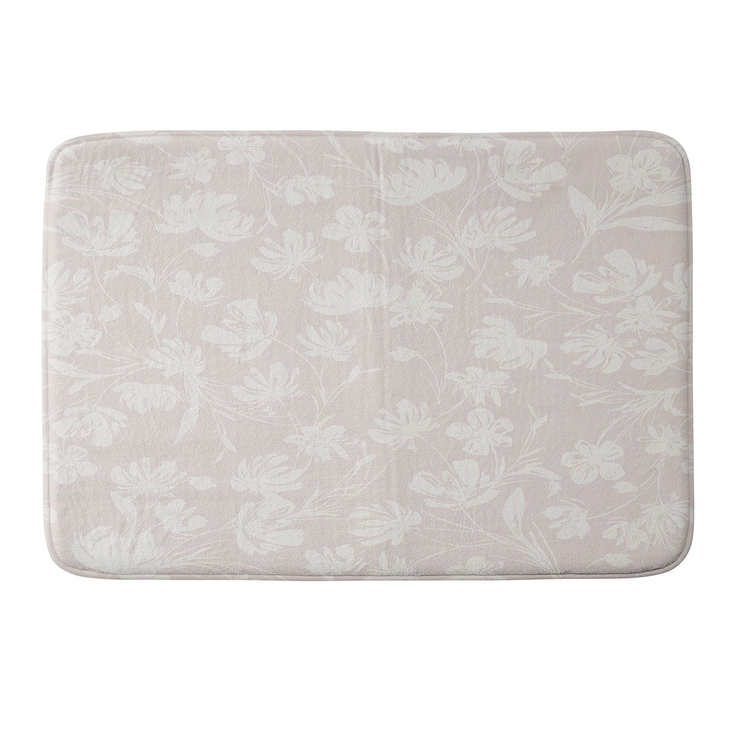 Gabriela Fuente Martine Neutral Memory Foam Bath Mat
