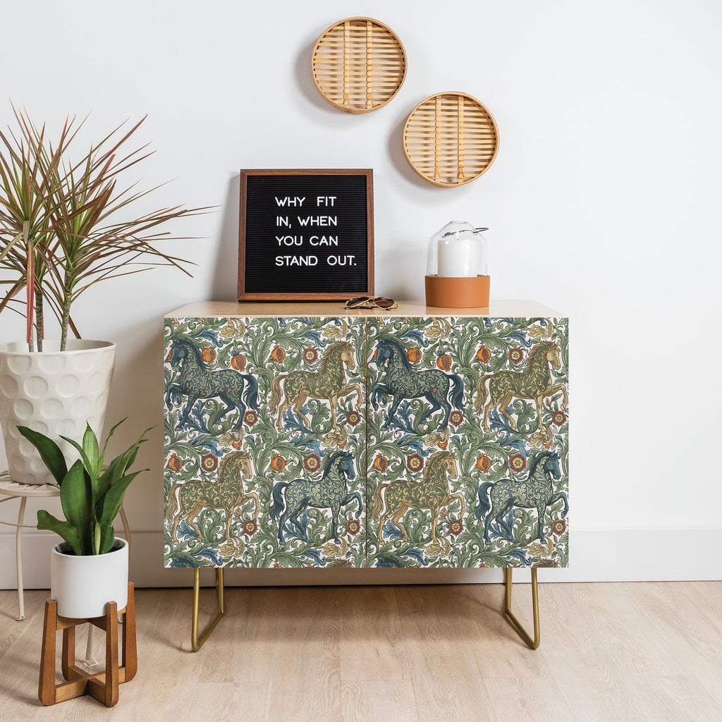 Marta Barragan Camarasa Renaissance Horse Garden Credenza