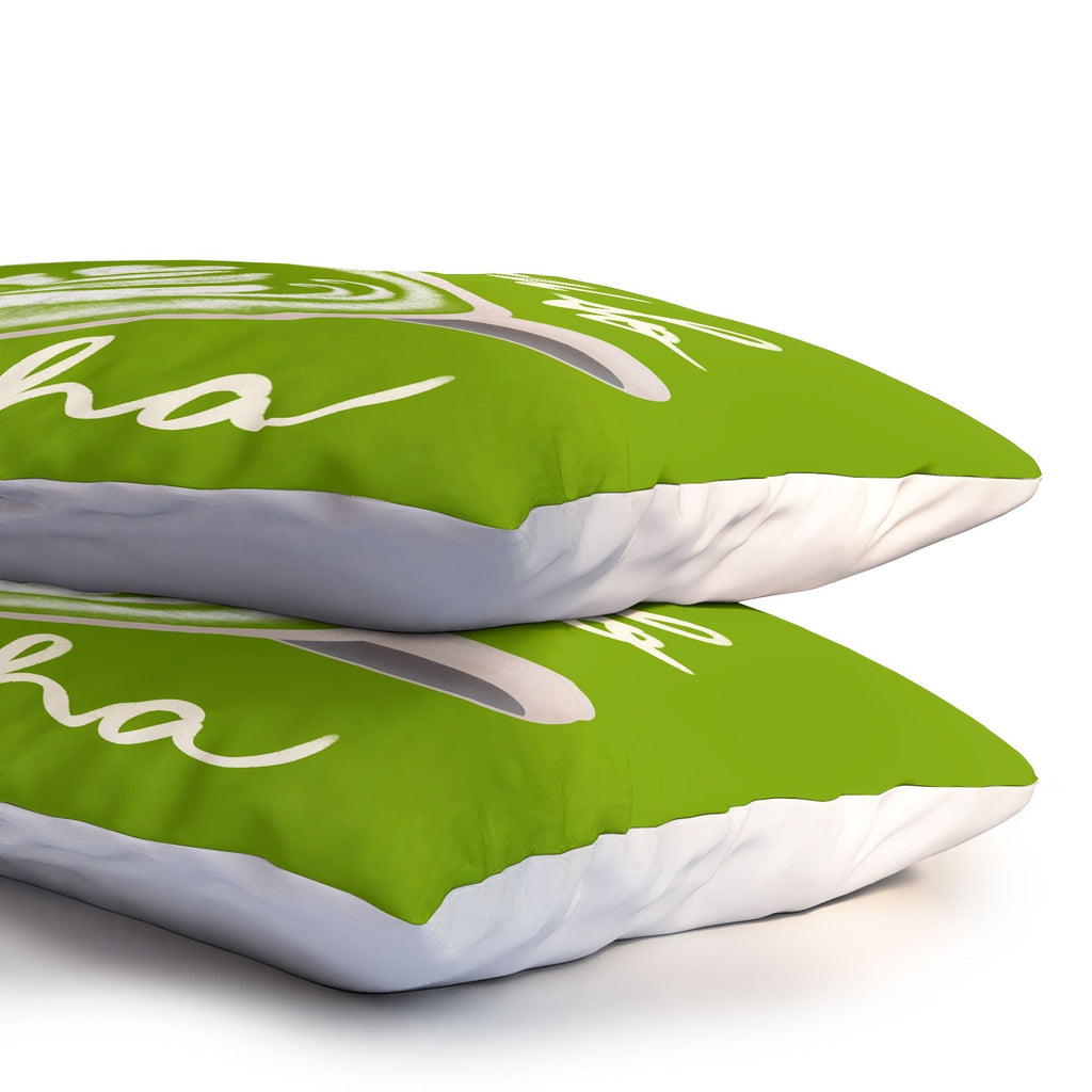 Design by Spark Love You So Matcha Pillow Shams