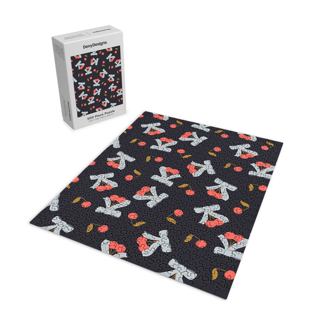 Jennifer Labre Cherries and Bows Puzzle