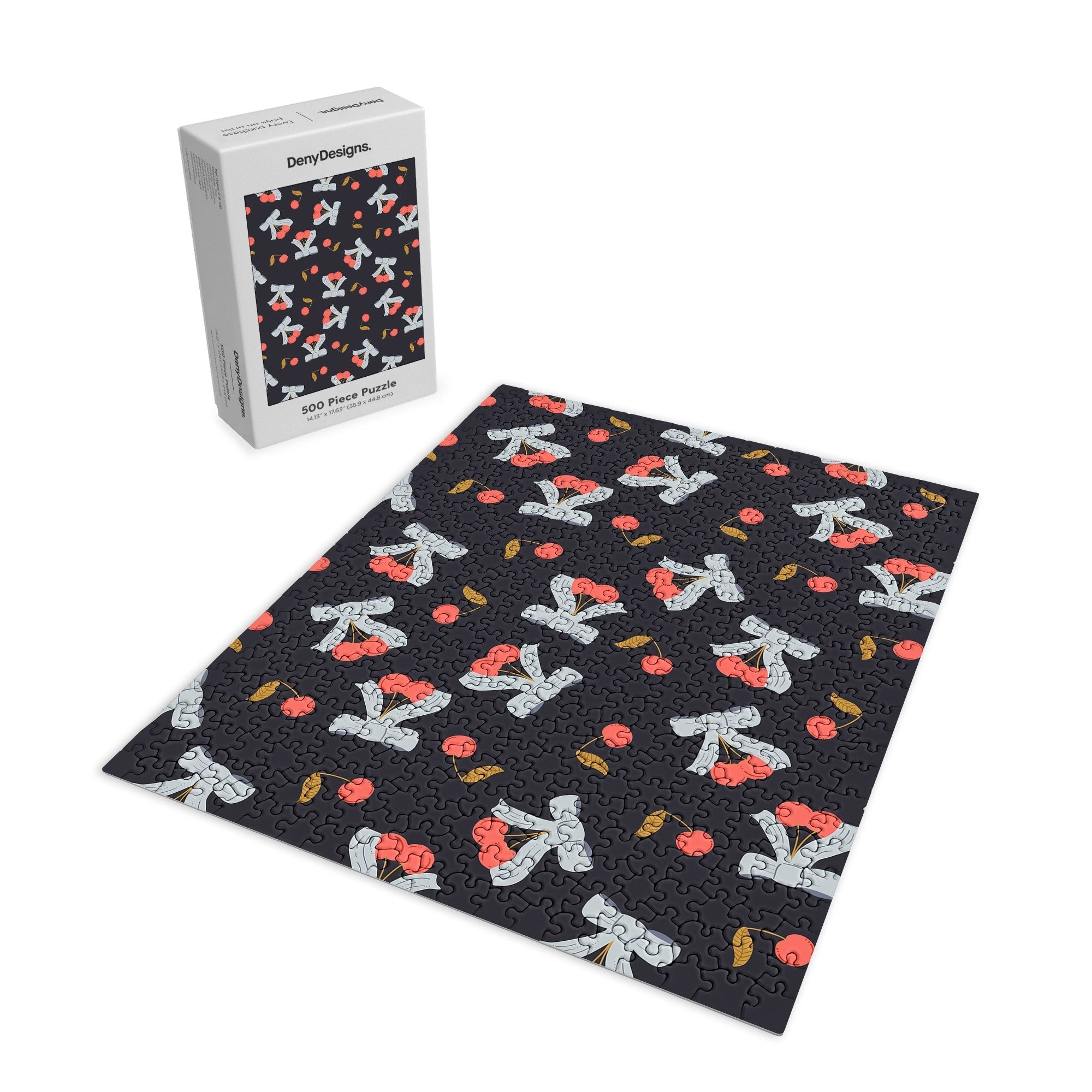 Jennifer Labre Cherries and Bows Puzzle