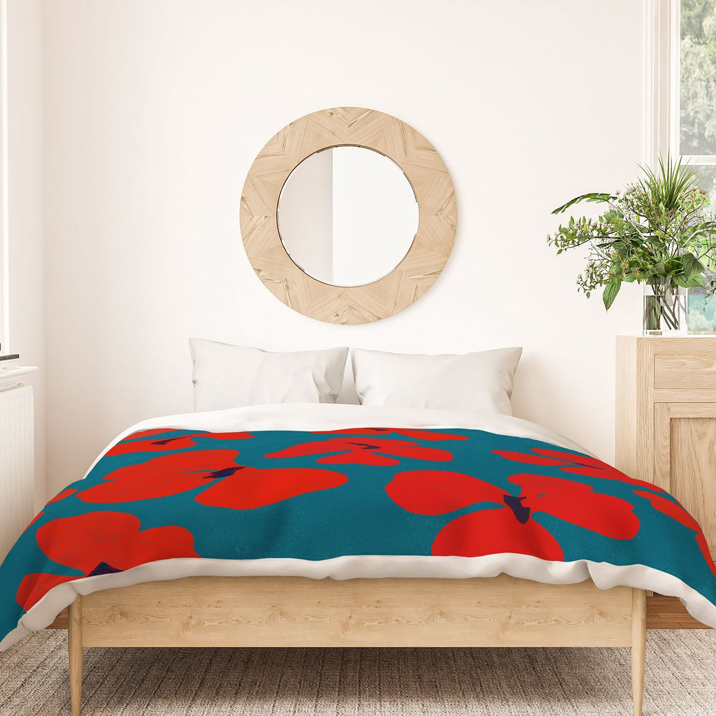 Garima Dhawan oxalis 1 Duvet Cover