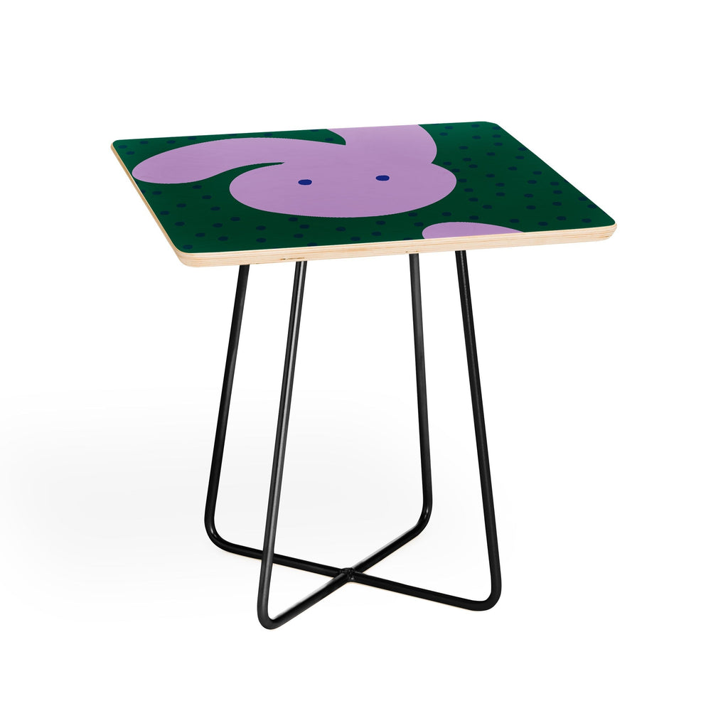 Camilla Foss Pebbles and Rabbit Side Table