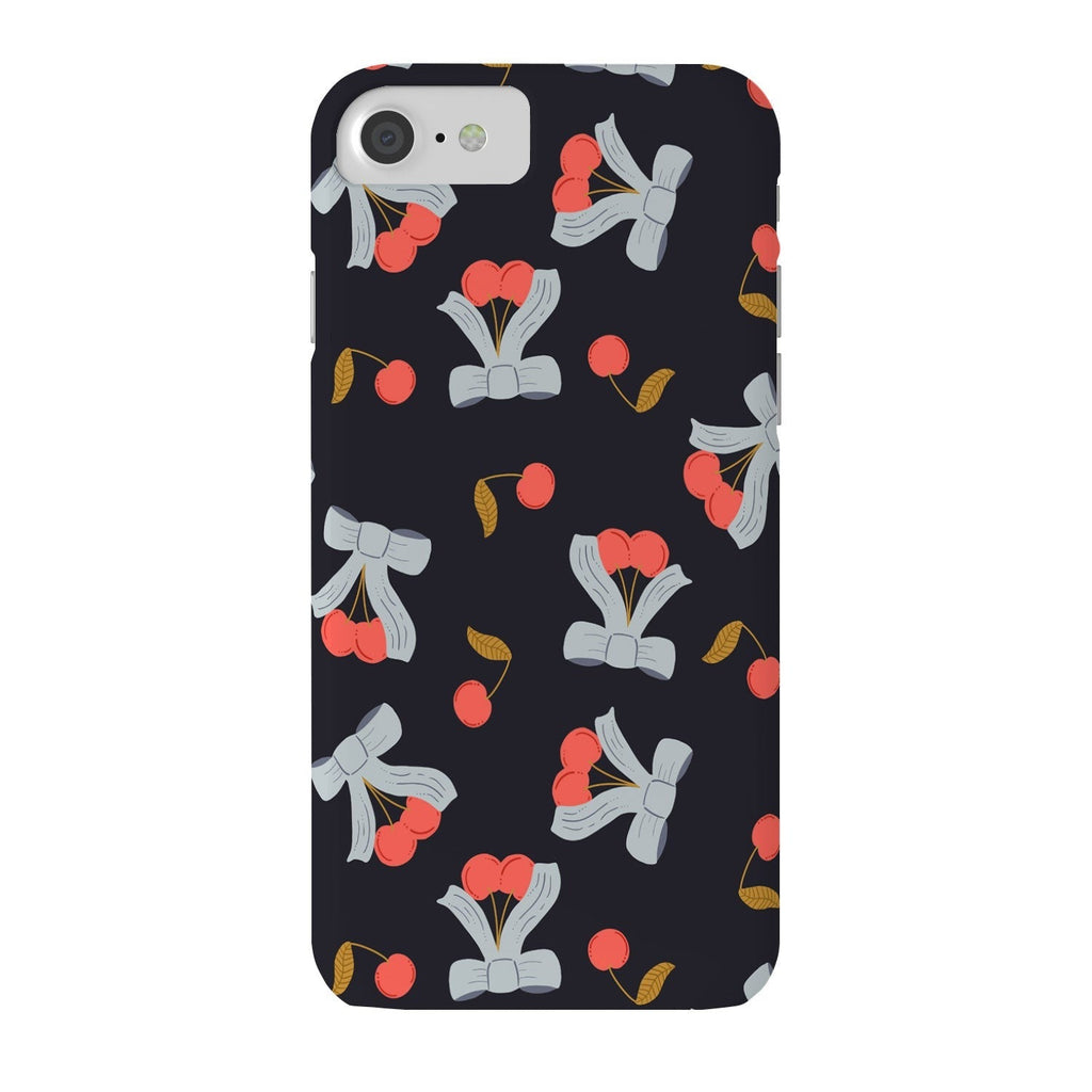 Jennifer Labre Cherries and Bows Phone Case