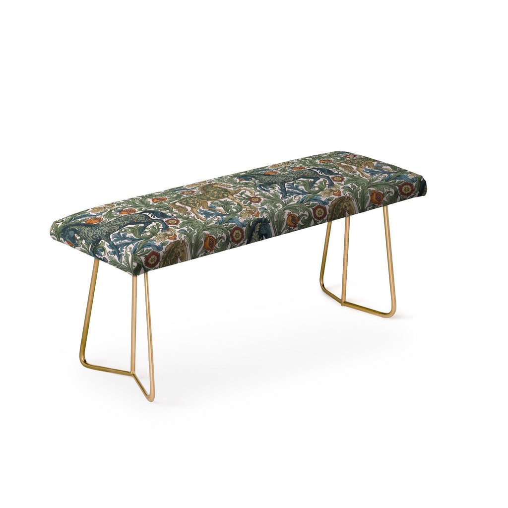 Marta Barragan Camarasa Renaissance Horse Garden Bench