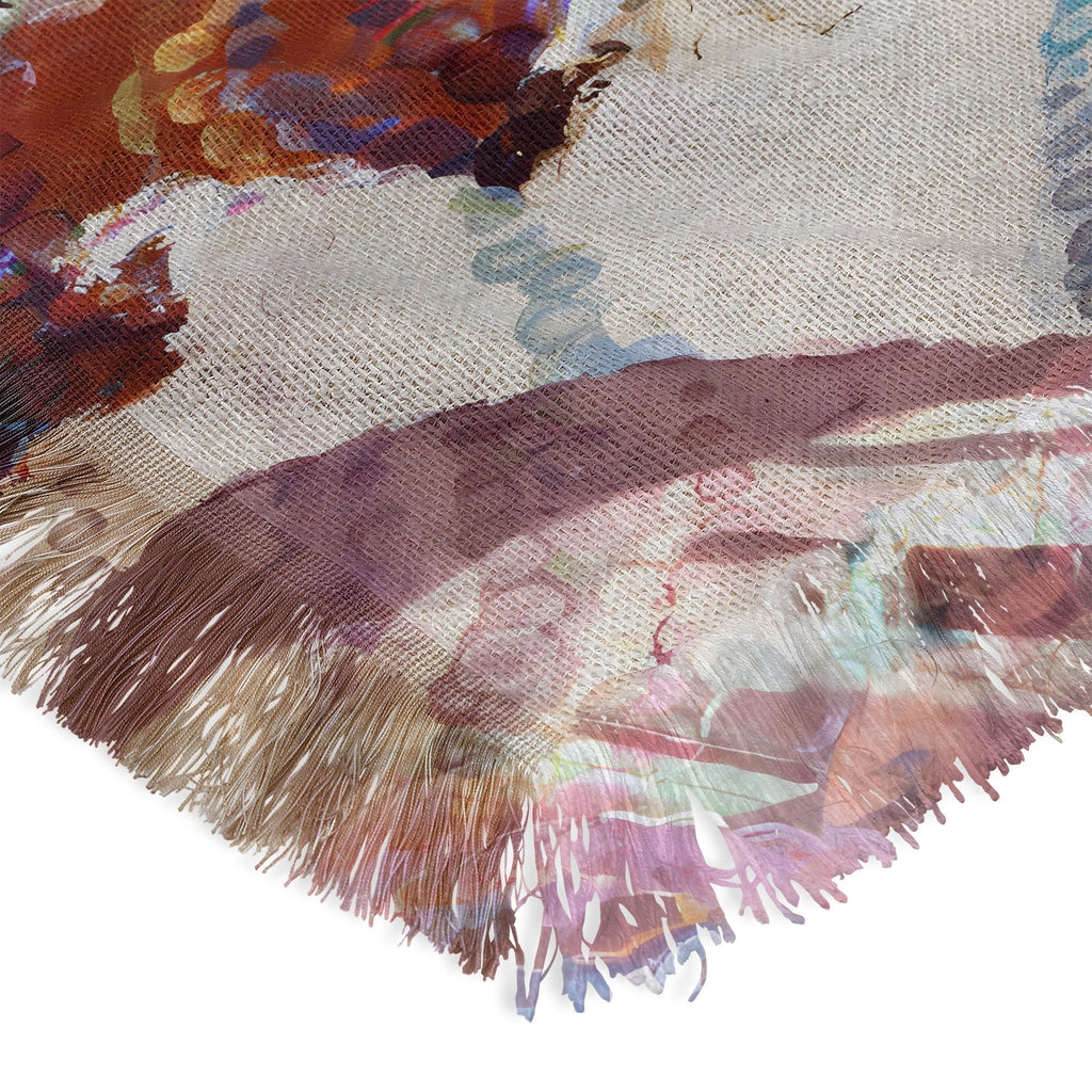 83 Oranges Sequin Haze Throw Blanket