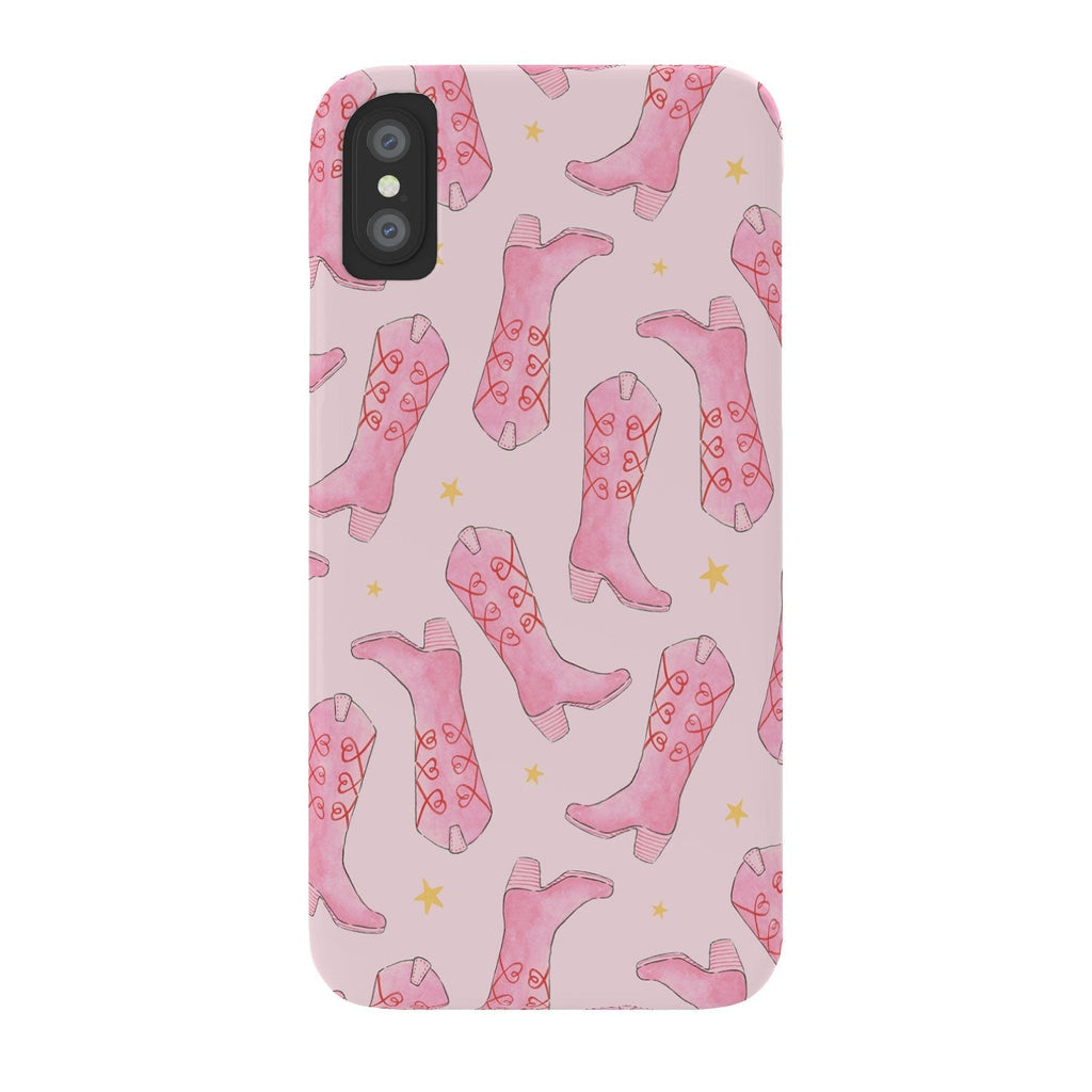 Love_Ryming Stars and Boots Phone Case