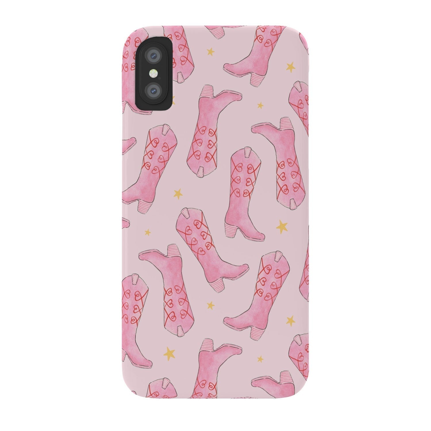 Love_Ryming Stars and Boots Phone Case