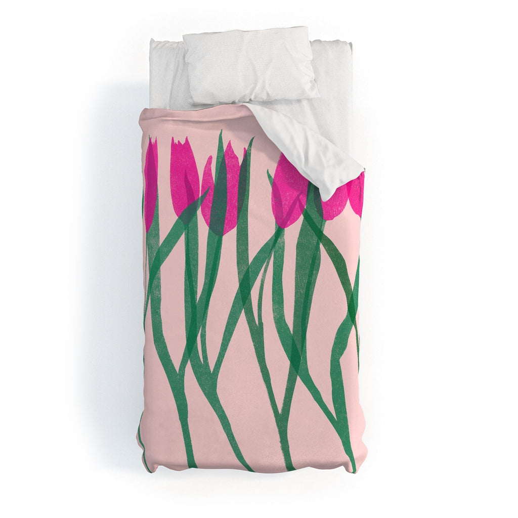 Garima Dhawan tulips 14 Duvet Cover