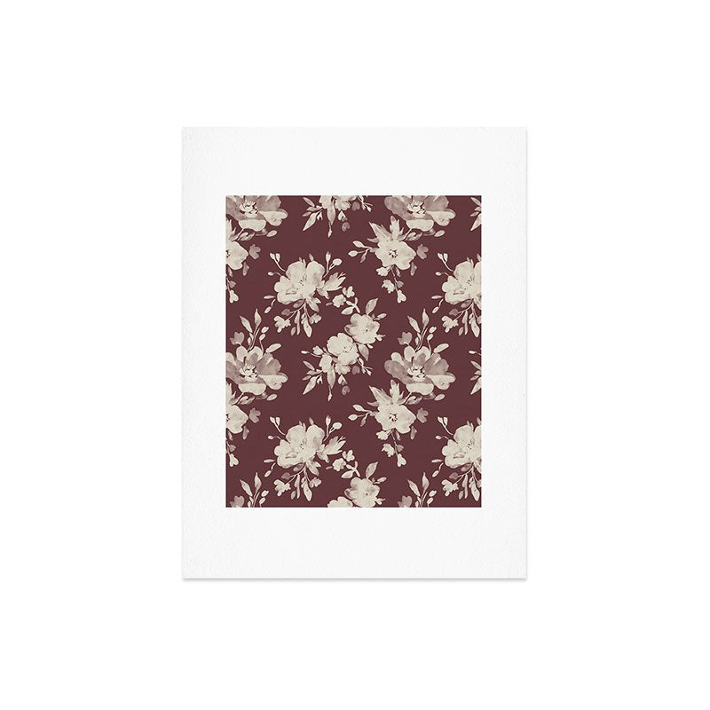 Marta Barragan Camarasa Antique Petal Romance Art Print