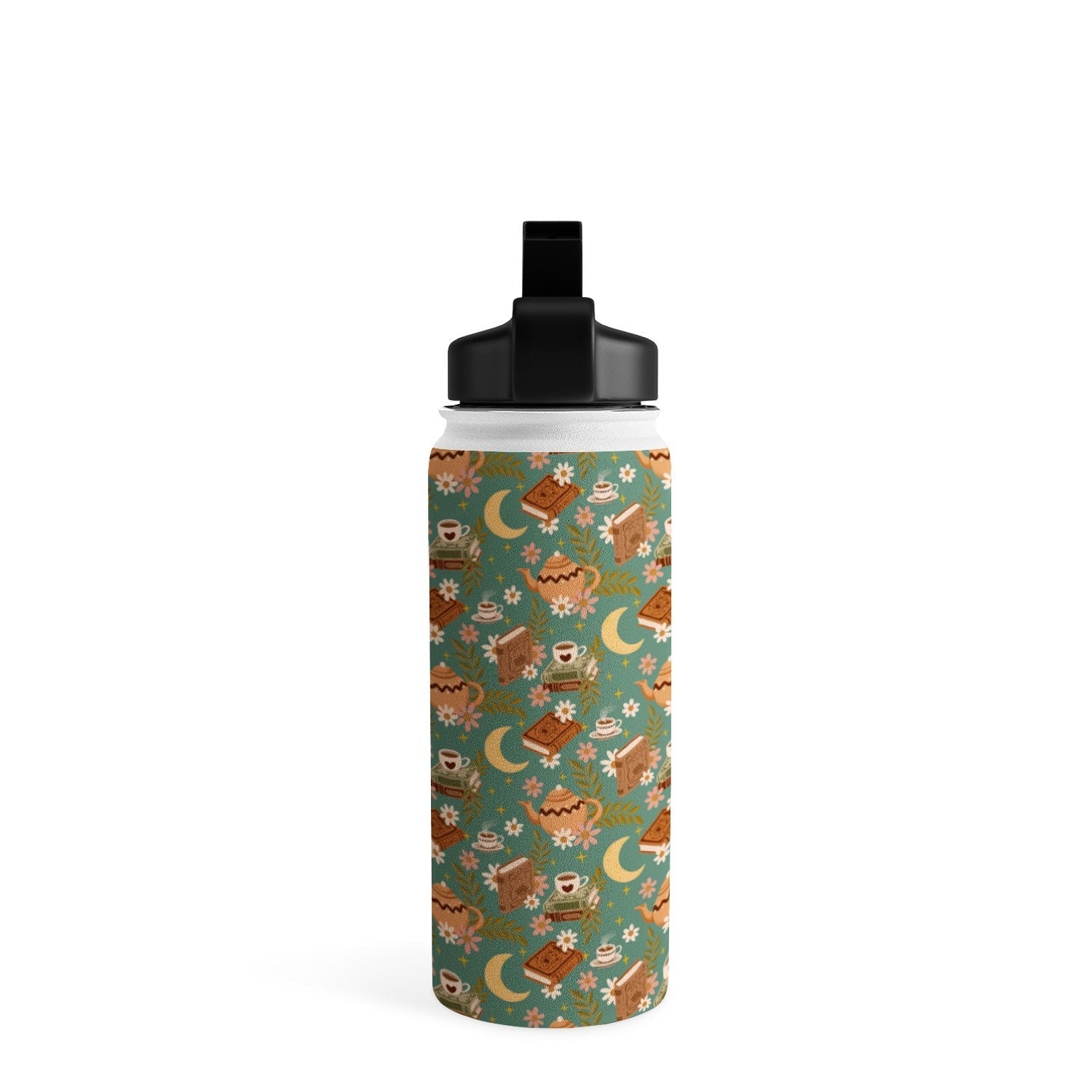 Avenie Moonlit Reading Nook I Water Bottle