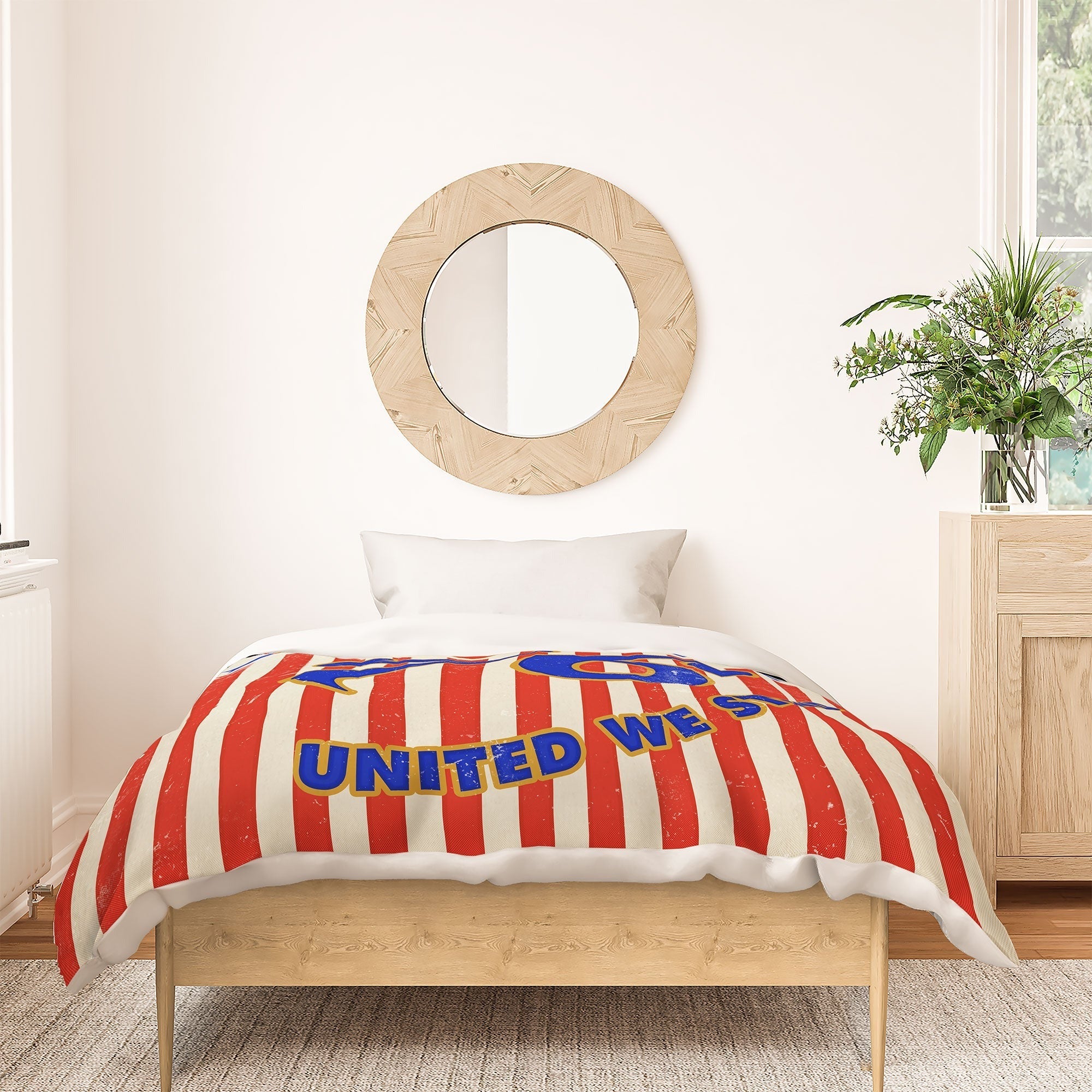 DENY Designs 1776 Stars Duvet Cover