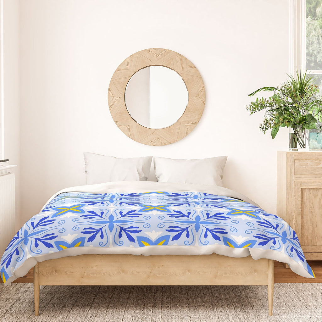 Design by Spark Dolce Vita Flourish Tile Duvet Cover