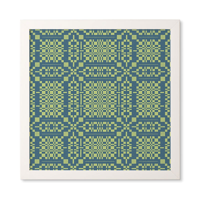 Marta Barragan Camarasa Nostalgic Grid Design Framed Wall Art