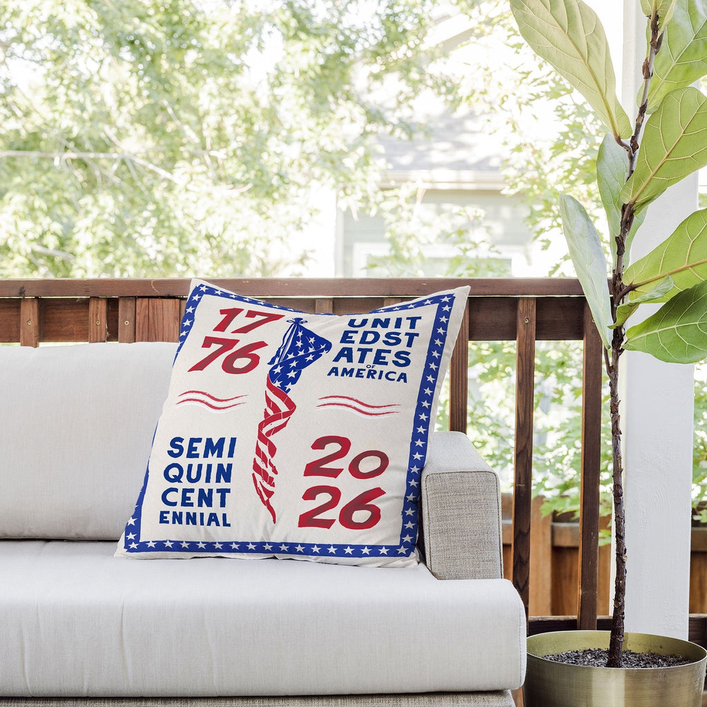 DENY Designs Retro 76 26 Outdoor Throw Pillow