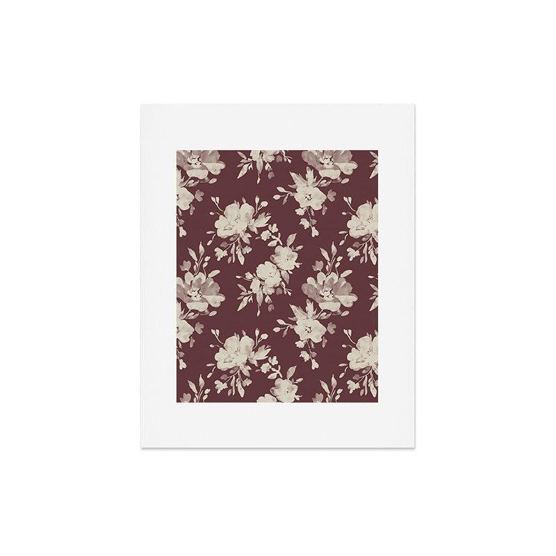 Marta Barragan Camarasa Antique Petal Romance Art Print