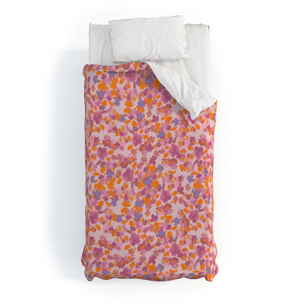 Gabriela Fuente Day Dreaming Watercolor Pink Duvet Cover