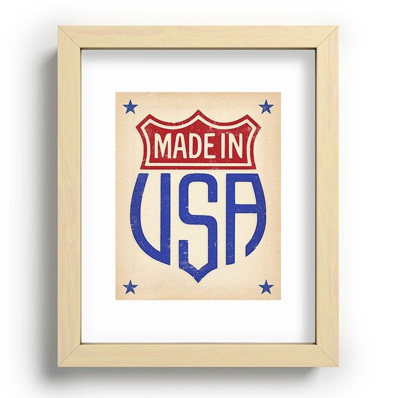 DENY Designs Made in USA Recessed Framing Rectangle
