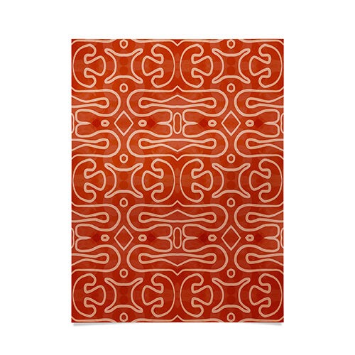 Mirimo Venexiana Burnt Orange Poster