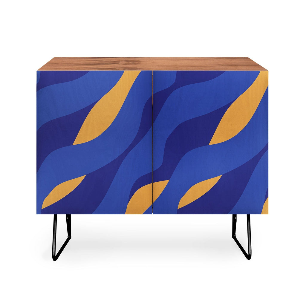 Camilla Foss Pebbles in Stream Credenza