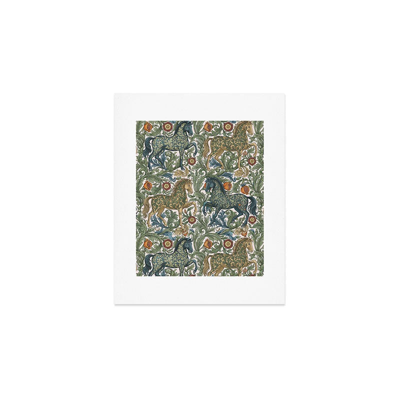 Marta Barragan Camarasa Renaissance Horse Garden Art Print