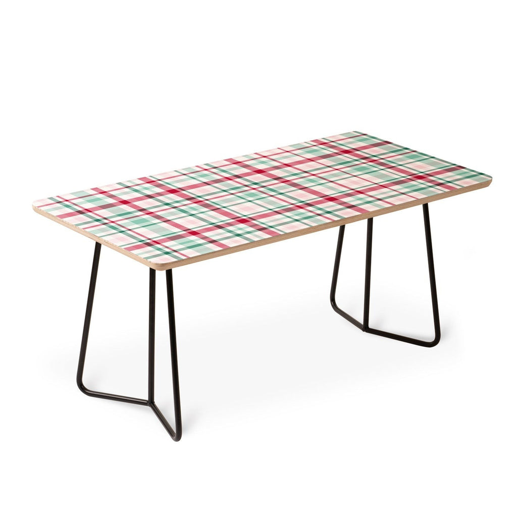 Lisa Argyropoulos Merry Vintage Plaid Coffee Table