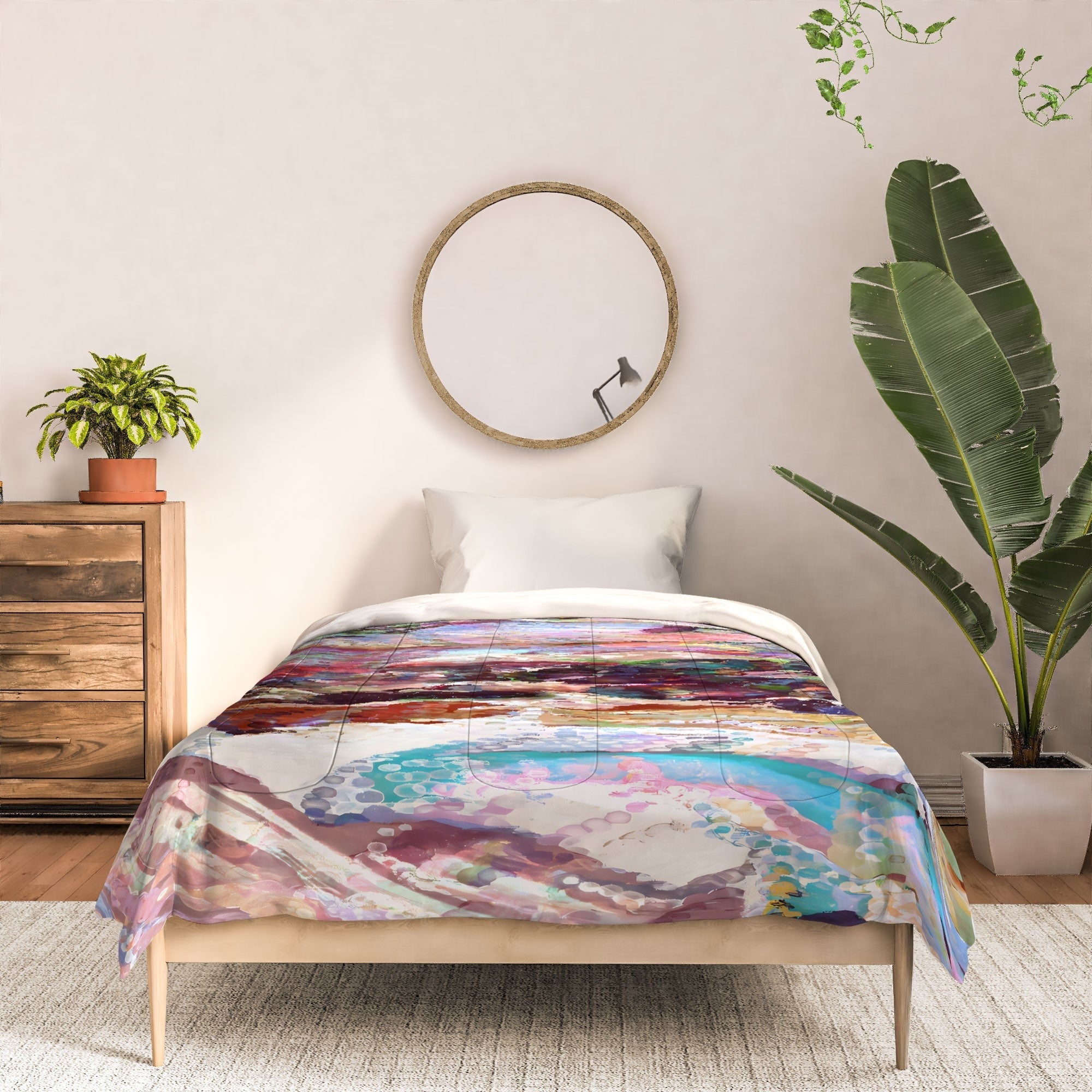 83 Oranges Sequin Haze Comforter