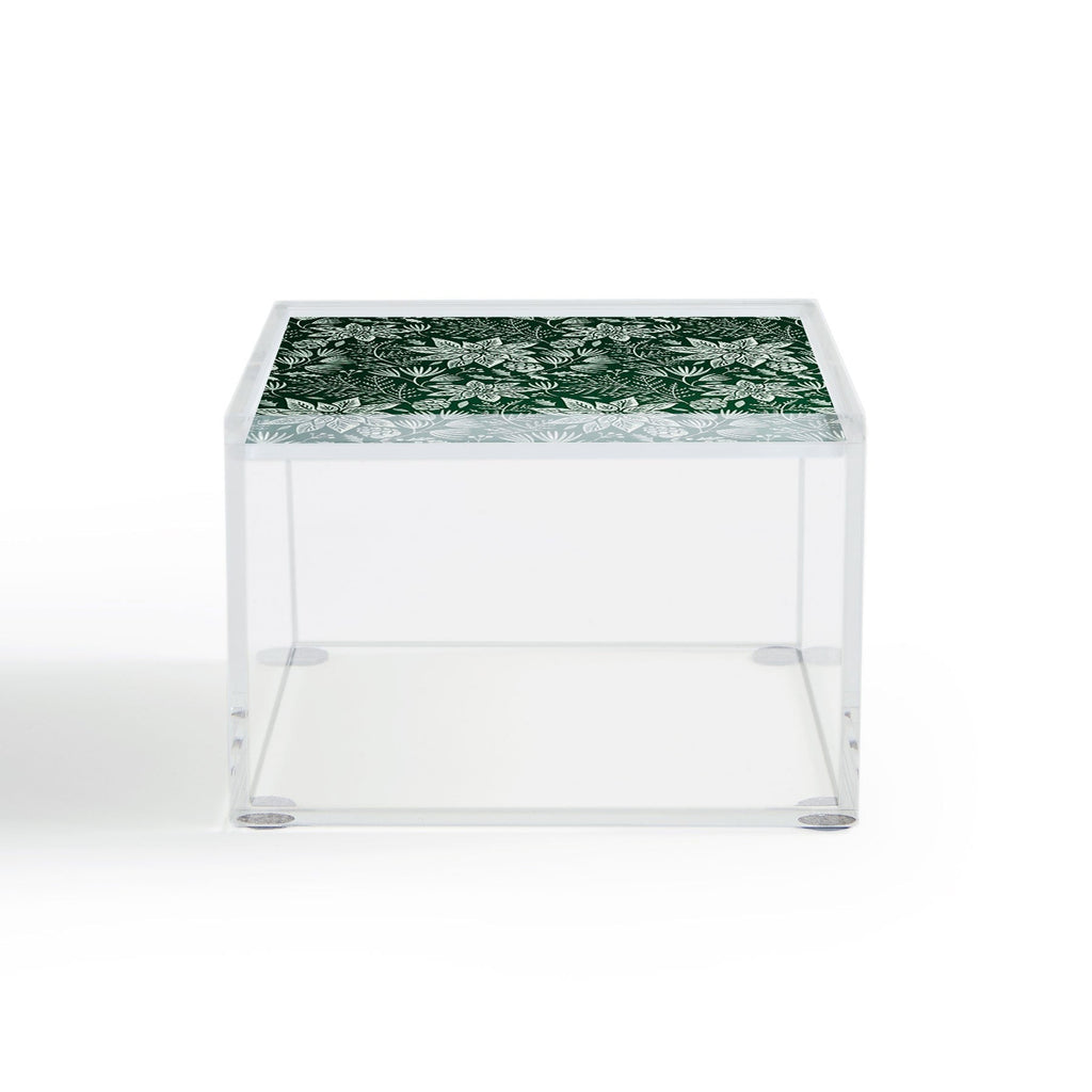 Pimlada Phuapradit Christmas Poinsettia Acrylic Box