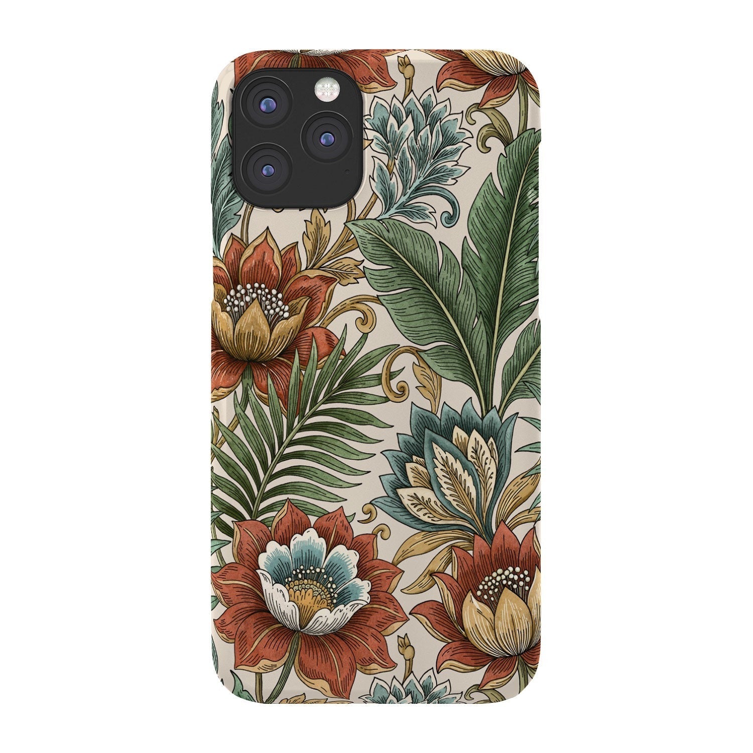 Marta Barragan Camarasa Retro Jungle Garden Phone Case