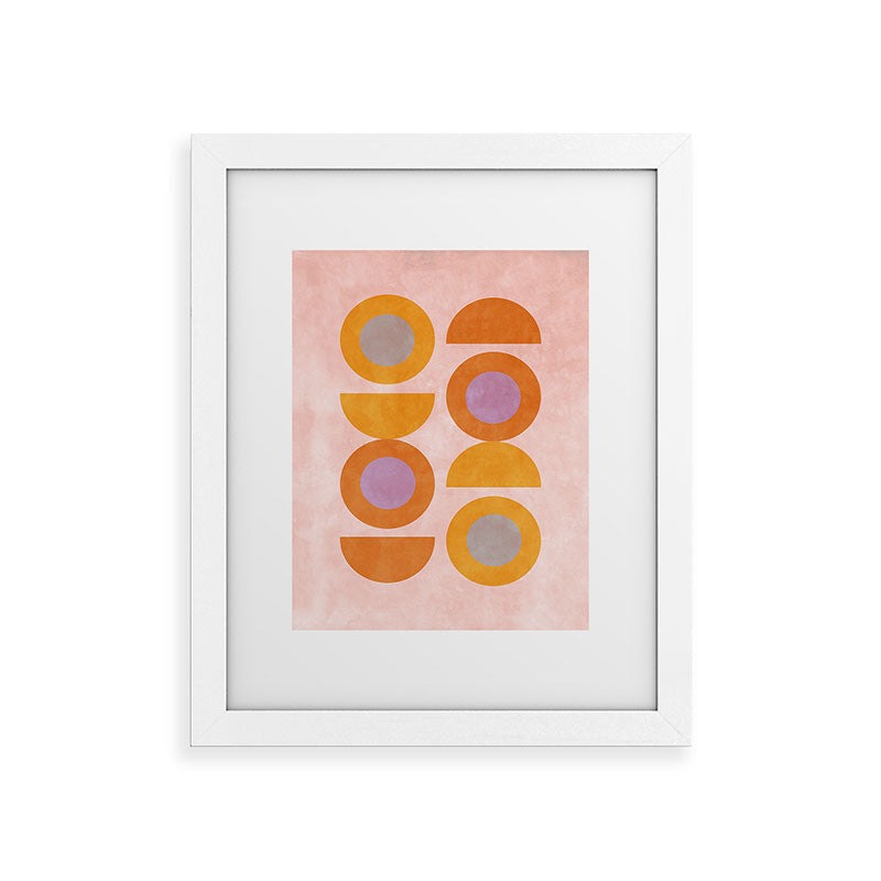 Mirimo Warm Balance Framed Art Print