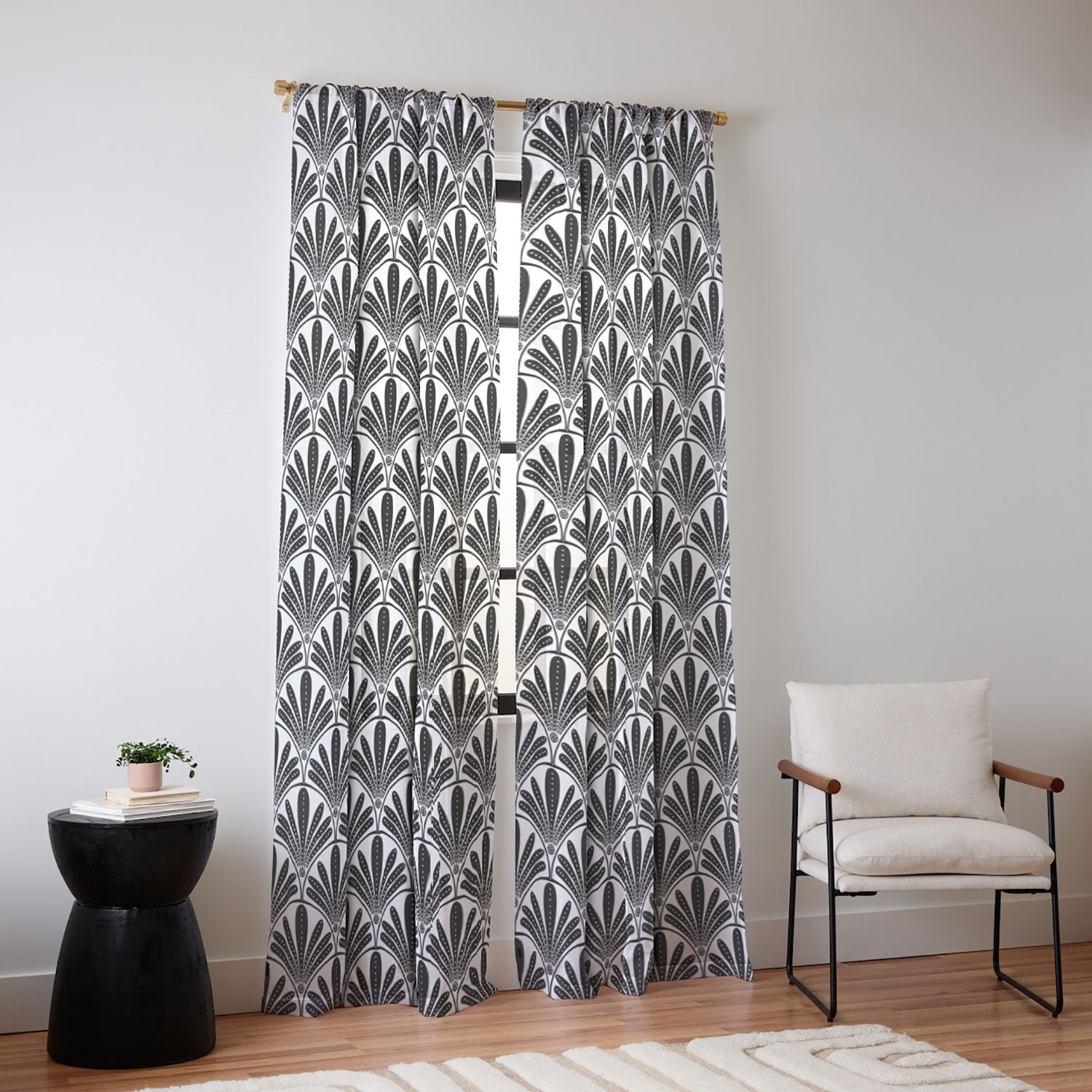 Jennifer Labre Hollywood Glam Sheer Window Curtain