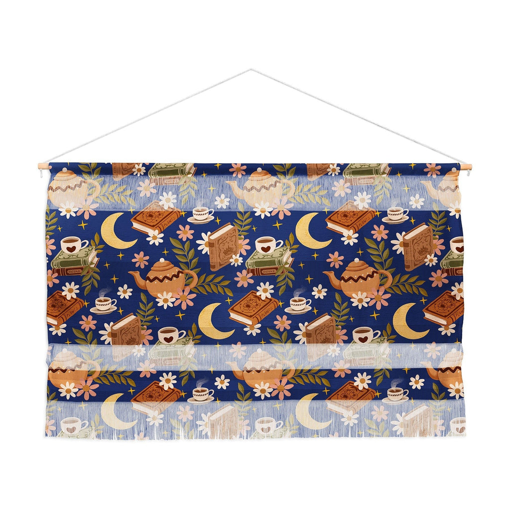 Avenie Moonlit Reading Nook II Wall Hanging Landscape