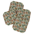 Marta Barragan Camarasa Retro Jungle Garden Coaster Set