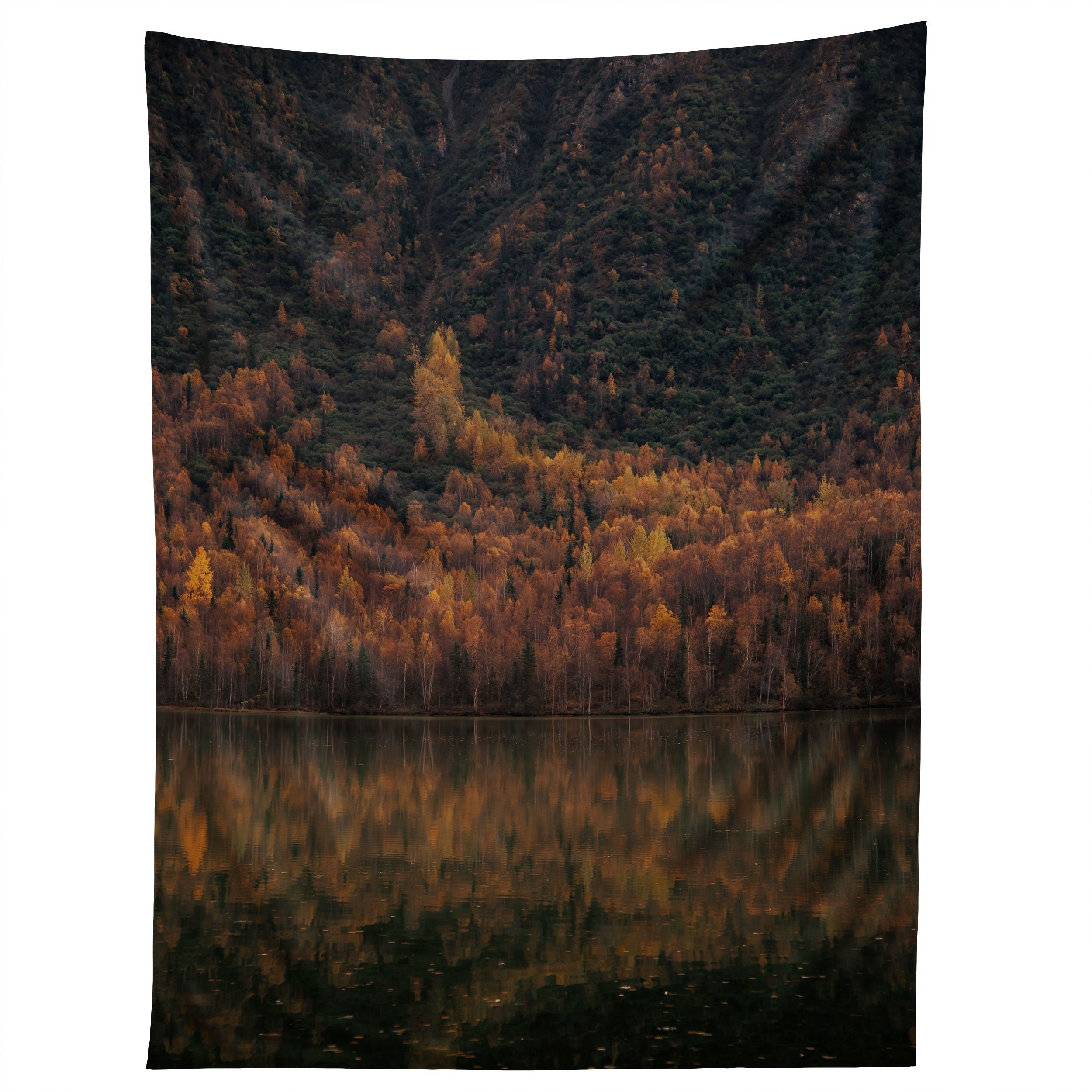 Hannah Kemp Fall Lake Tapestry