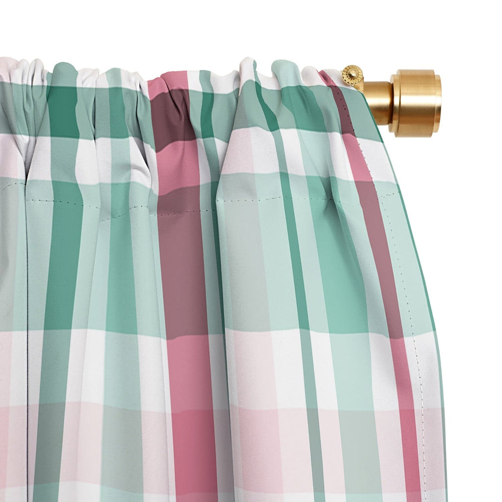 Lisa Argyropoulos Merry Vintage Plaid Blackout Non Repeat