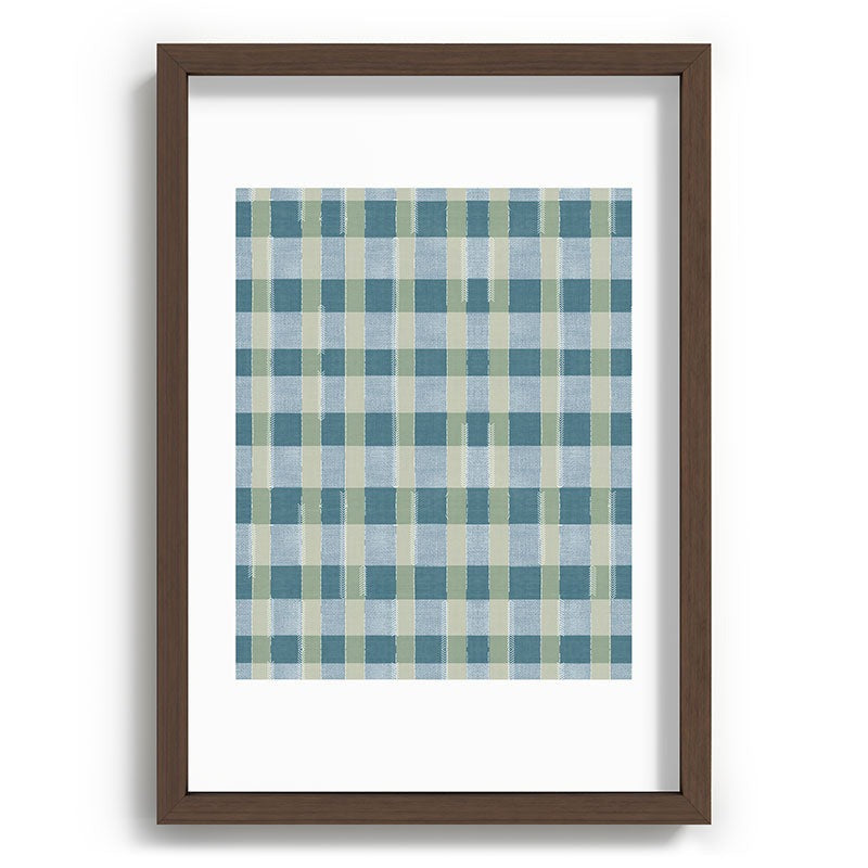 Marta Barragan Camarasa Country Style Checks Recessed Framing Rectangle