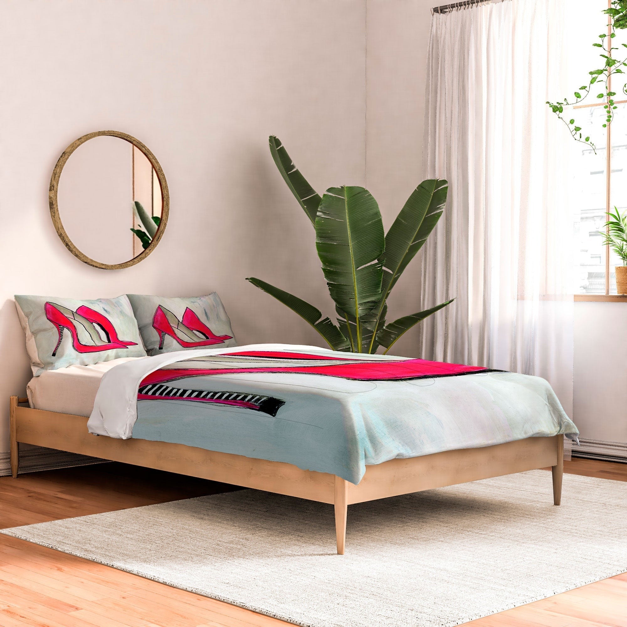 Sophia Buddenhagen Neon Walk Comforter