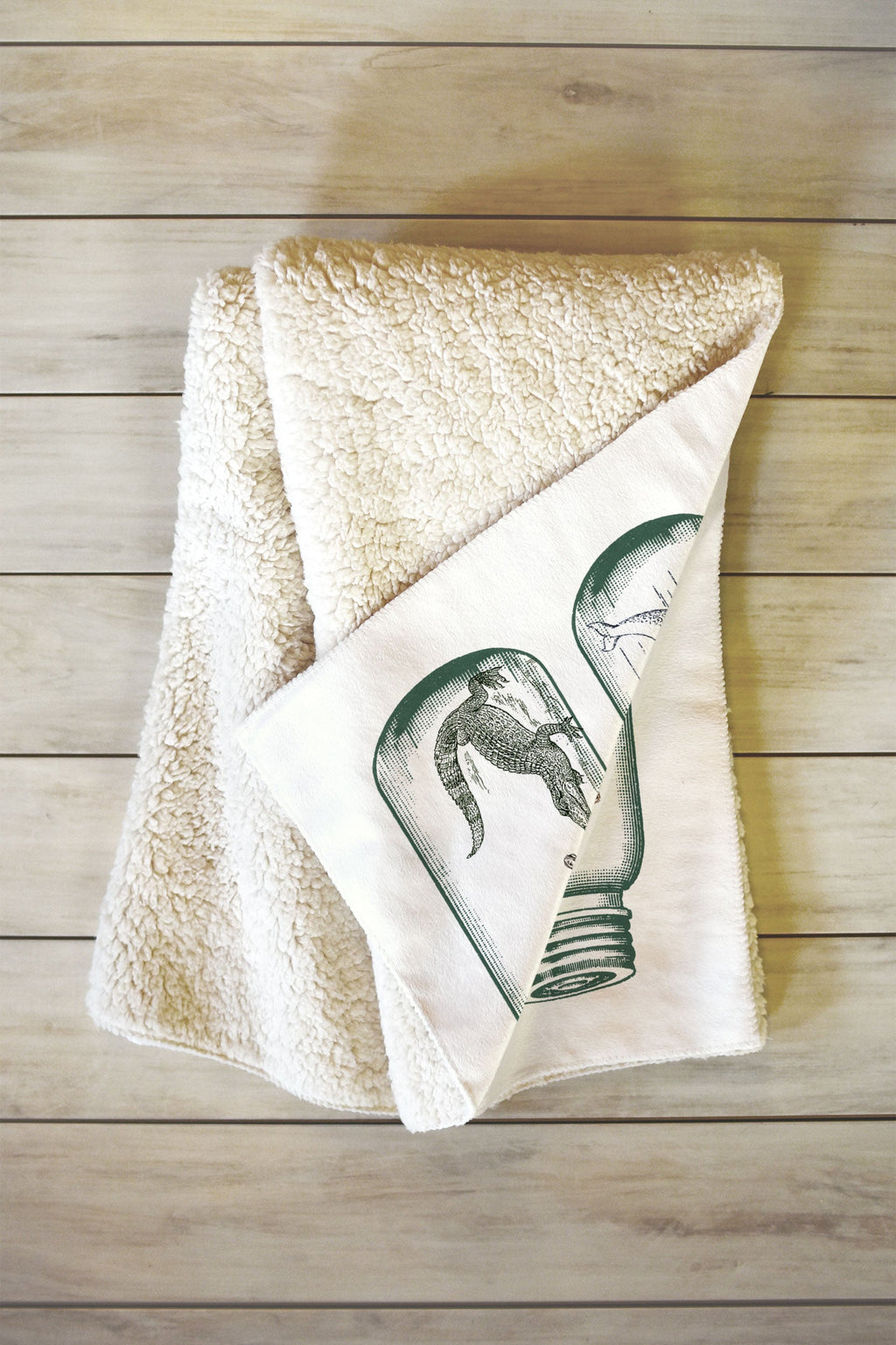Belle13 Endangered Species Preservation Fleece Throw Blanket