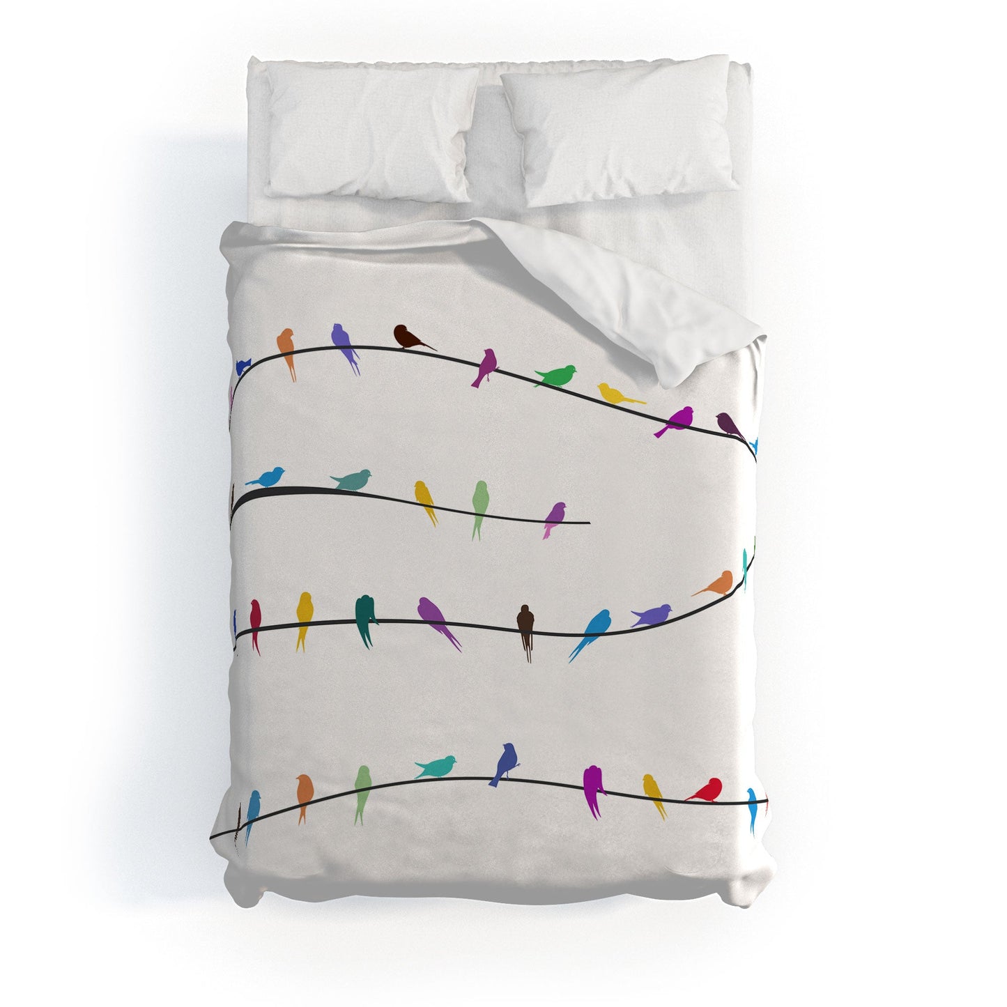 Belle13 Happy Spring Duvet Cover