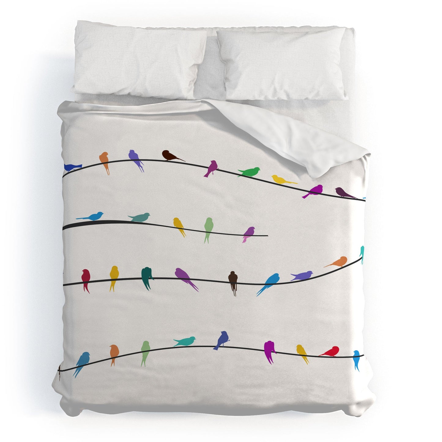 Belle13 Happy Spring Duvet Cover