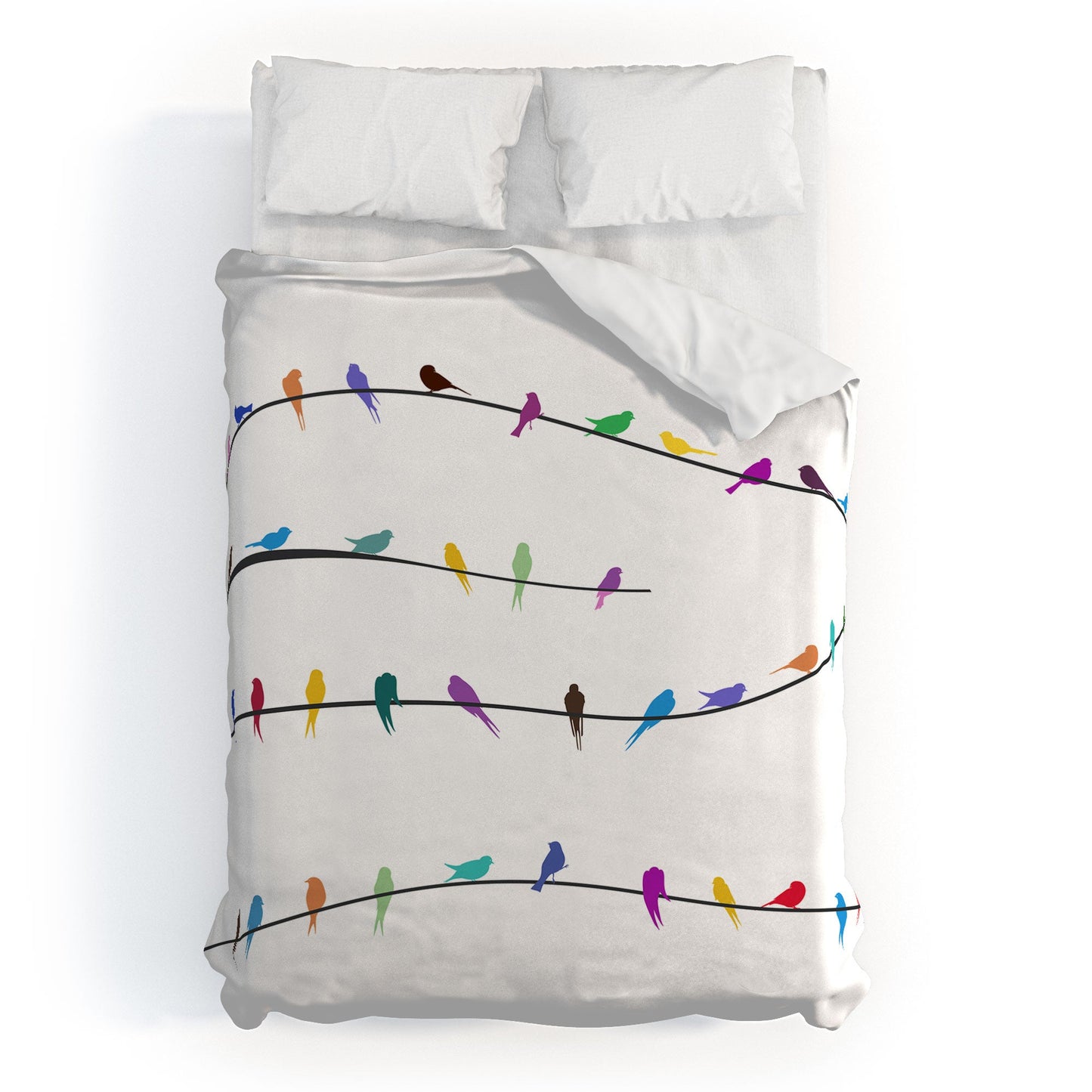Belle13 Happy Spring Duvet Cover