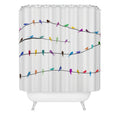 Belle13 Happy Spring Shower Curtain