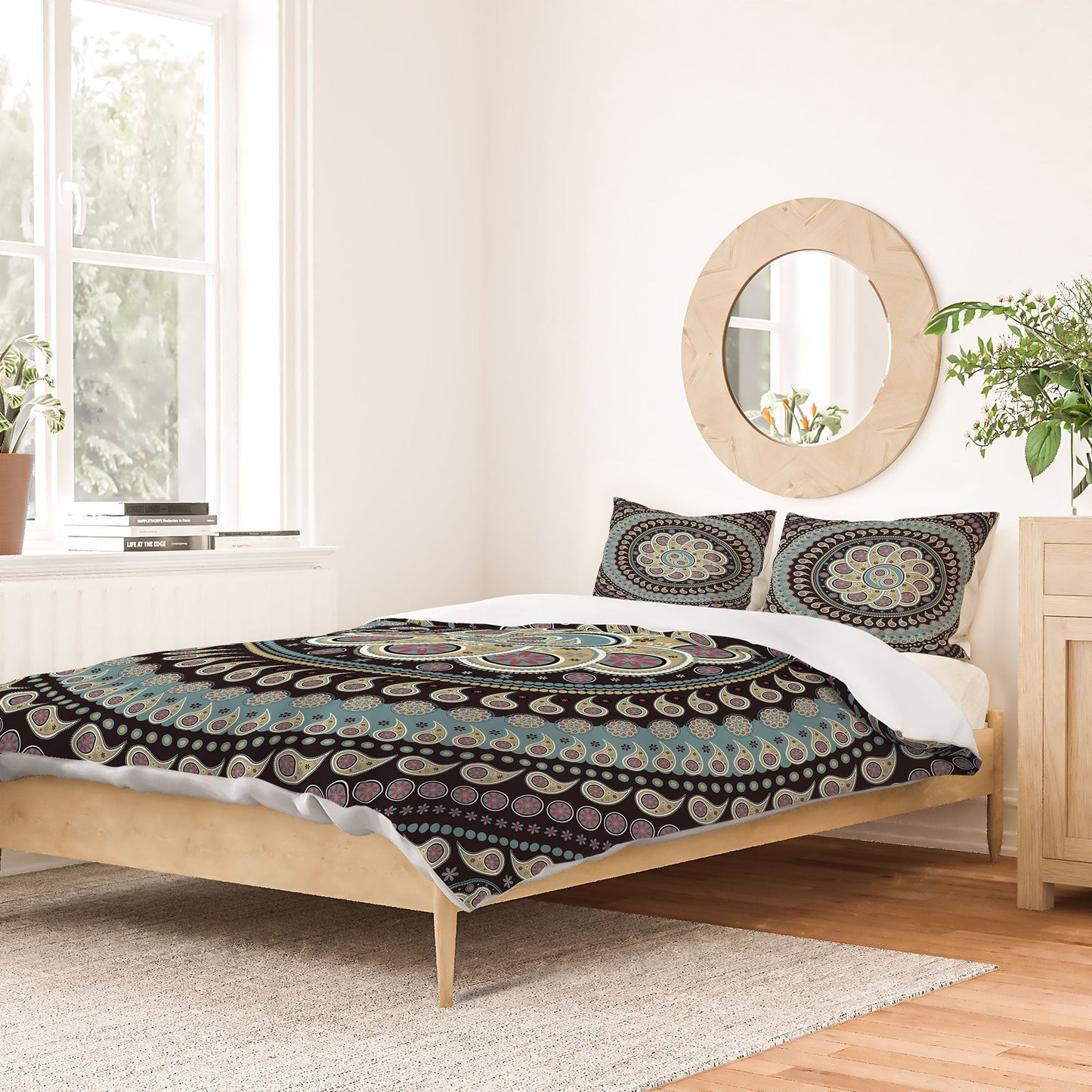 Belle13 Mandala Paisley Duvet Cover