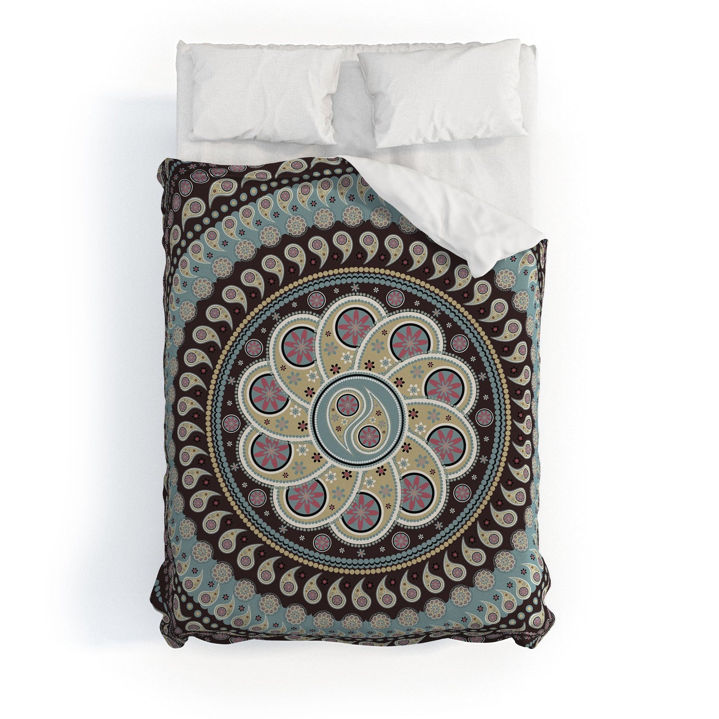 Belle13 Mandala Paisley Duvet Cover