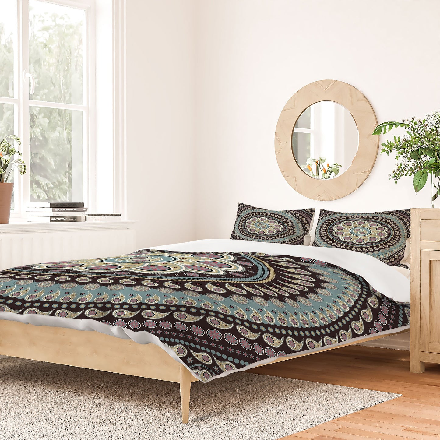Belle13 Mandala Paisley Duvet Cover