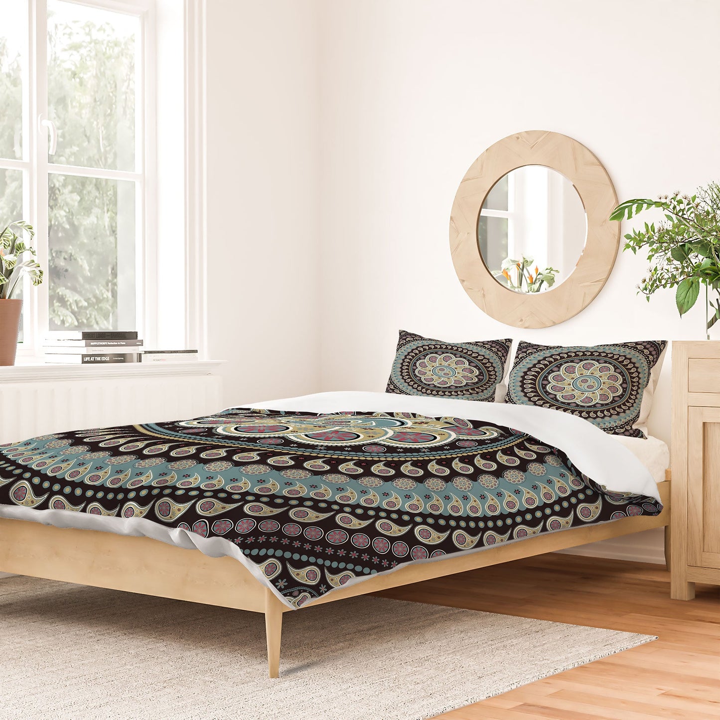 Belle13 Mandala Paisley Duvet Cover