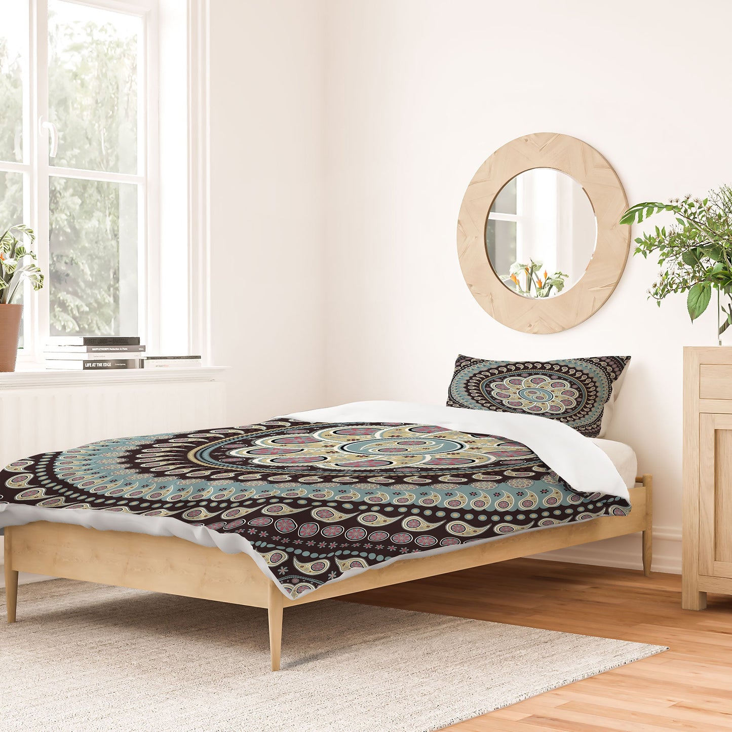 Belle13 Mandala Paisley Duvet Cover
