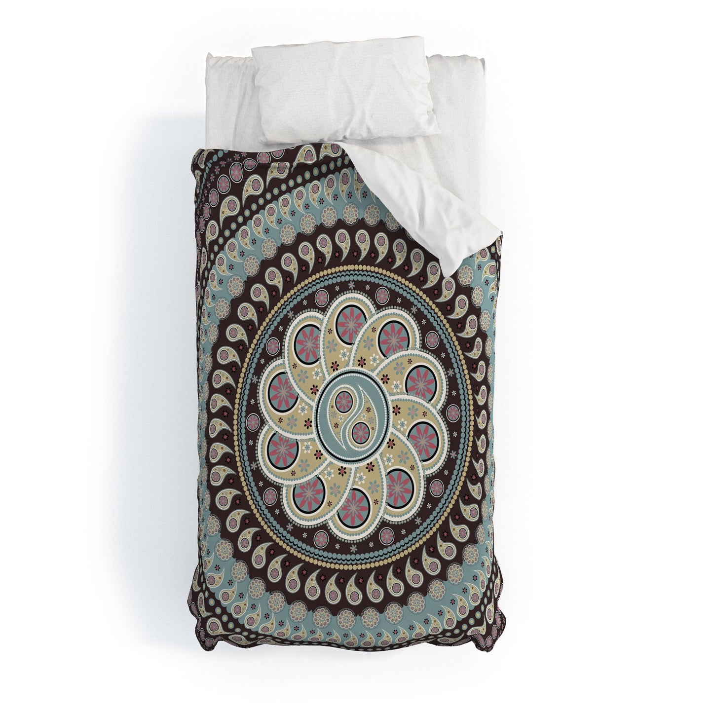 Belle13 Mandala Paisley Duvet Cover