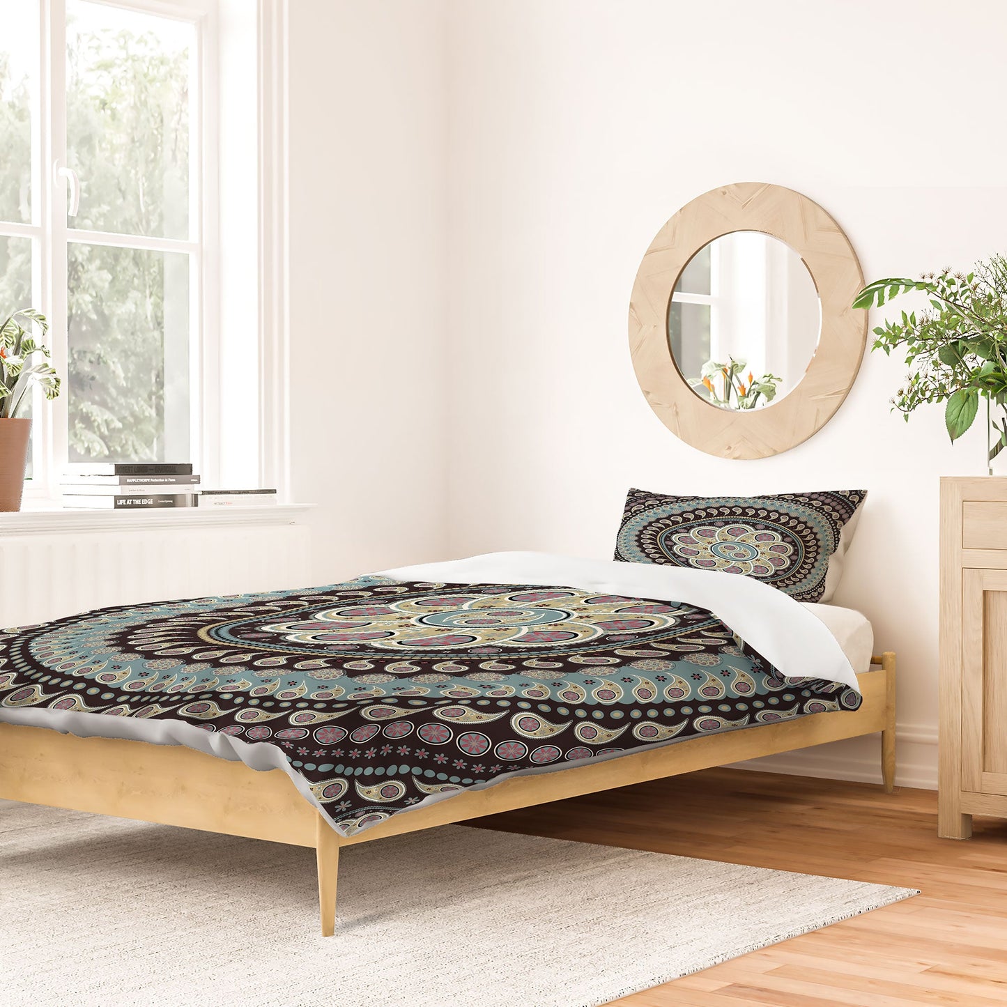 Belle13 Mandala Paisley Duvet Cover